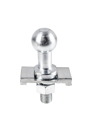 Towball 50mmx1" 3500Kg  Zinc Hi-rise incl. retainer plate